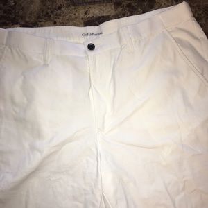 Men’s white shorts